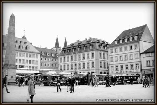 The Market Square, Wurzburg.