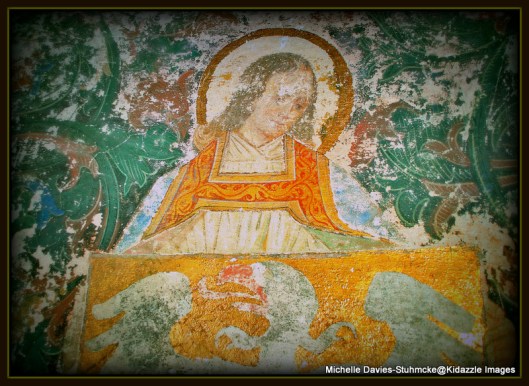 Another ancient wall painting Marksberg Castle