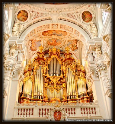 One part of the organ, St Stephen's Passau, Germany